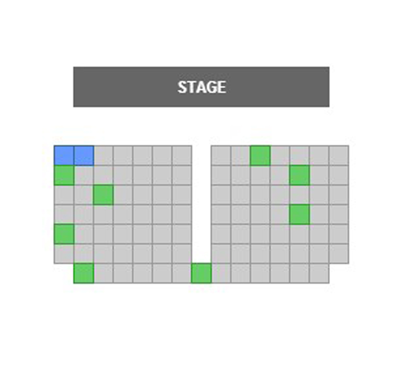 ONSTAGE in Bedford Seating Chart